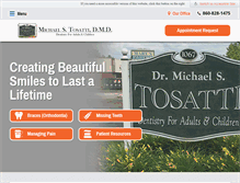 Tablet Screenshot of mstosattidmd.com